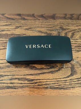 Versace Black Glasses Case